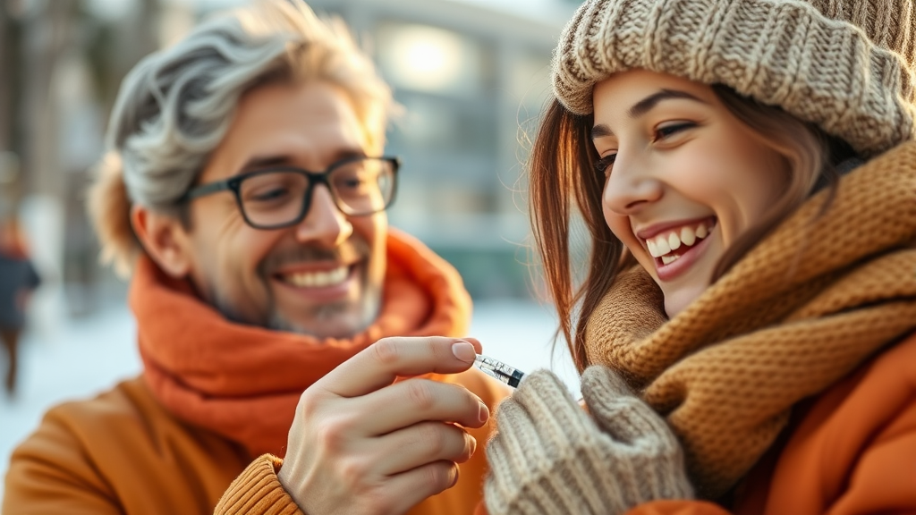 독감, 왜 중요할까요? (realistic 스타일)