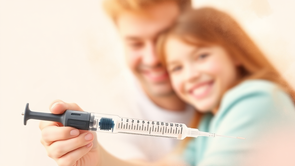 독감 백신, 어떤 종류가 있나요? (watercolor 스타일)