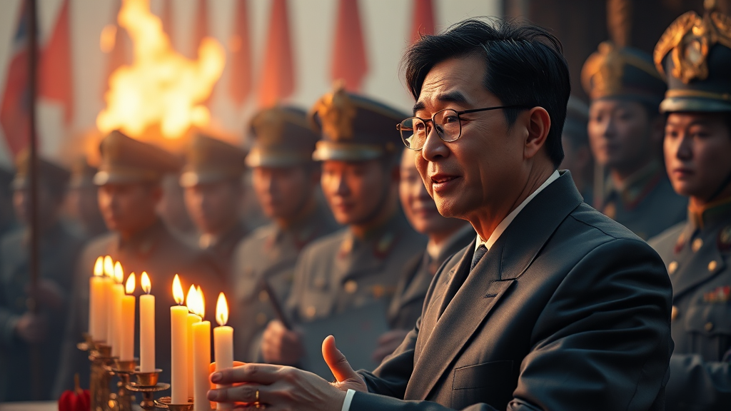 민주주의 수호 노력 (realistic 스타일)