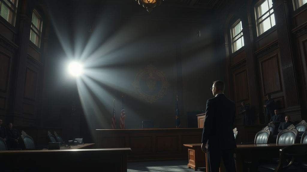 12·3 비상계엄 관련 내란특검 수사 연장 (realistic 스타일)