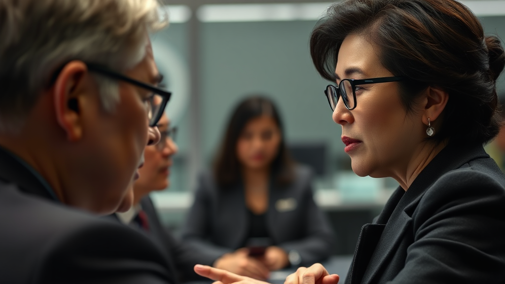 특검 vs 김건희 측 변호인, 주요 공방 내용 (realistic 스타일)