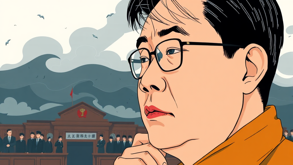 향후 재판 일정 및 전망, 선고에 미칠 영향 (illustration 스타일)