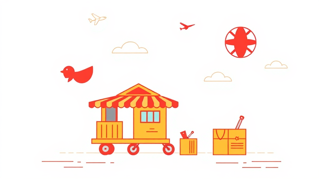 개인통관 내역 확인하고 알림 받기 (illustration 스타일)