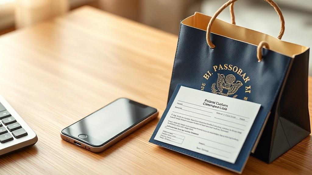 이제 안심하고 해외 직구하세요! (realistic 스타일)