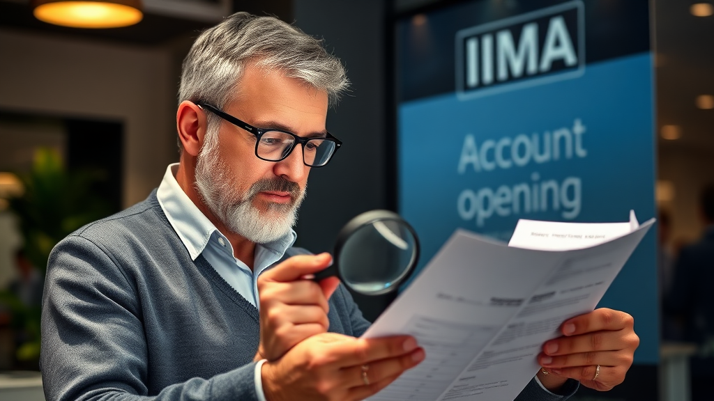 IMA 계좌 완벽 분석: 개설부터 수익, 투자 위험까지 A to Z 3 IMA 계좌 개설 방법 (realistic 스타일)