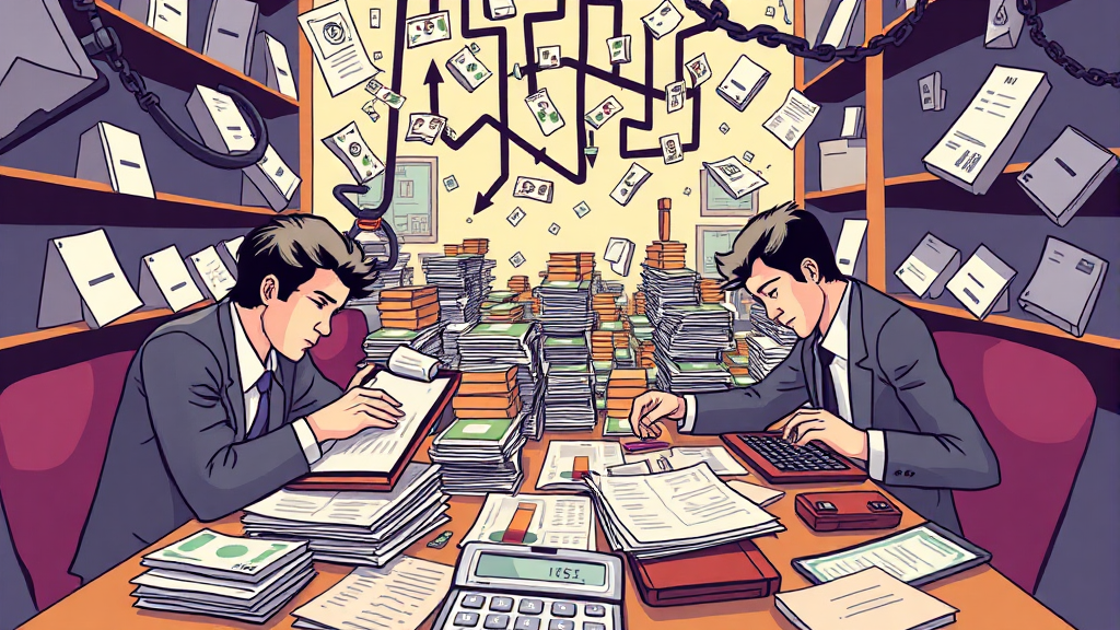 IMA 계좌 완벽 분석: 개설부터 수익, 투자 위험까지 A to Z 7 IMA 관련 세금 규정 (illustration 스타일)