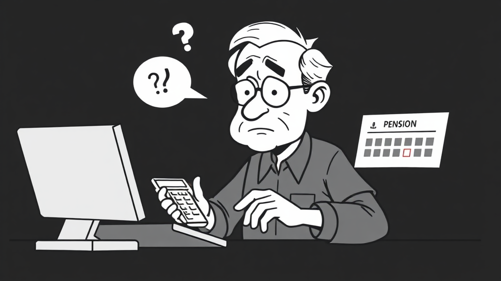 국민연금 조기수령, 기초수급 영향 A to Z: 손해없이 받는 법 3 기초수급자와 조기수령, 복잡한 관계 (cartoon 스타일)