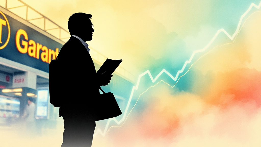 이마트 주가 현황 및 전망 (watercolor 스타일)