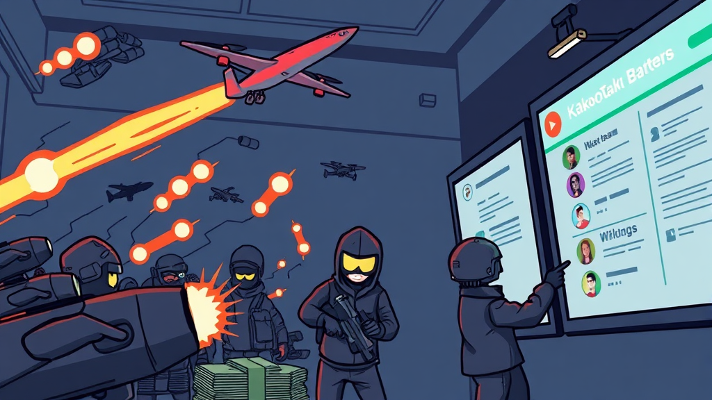 협박 내용 및 요구 사항 분석 (cartoon 스타일)