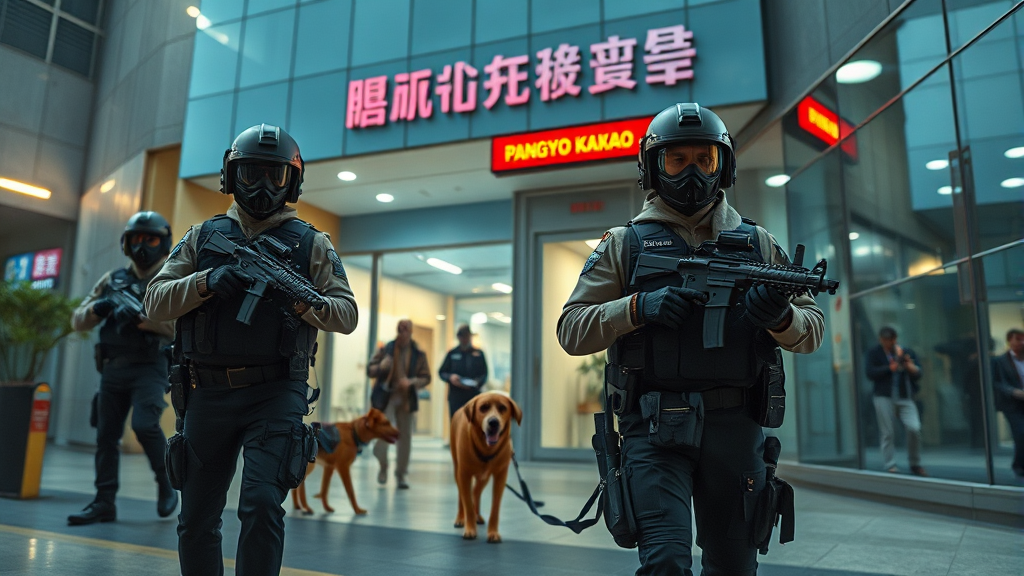 사건 경과 및 현재 상황 (realistic 스타일)