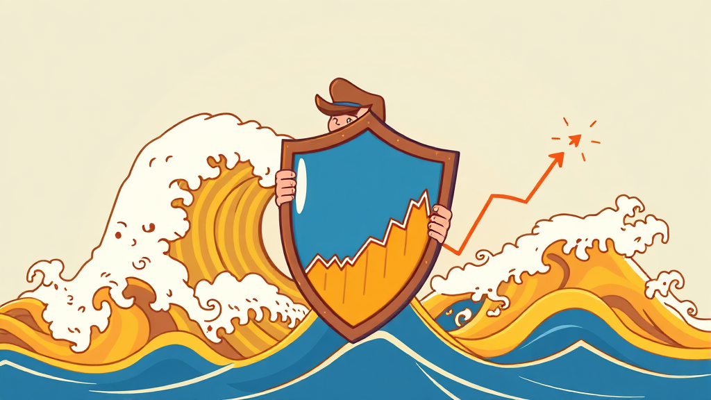 원/달러 환율 급등 원인과 전망: 고환율 시대 투자 전략 A to Z 5 고환율 시대, 현명한 투자 전략 (cartoon 스타일)