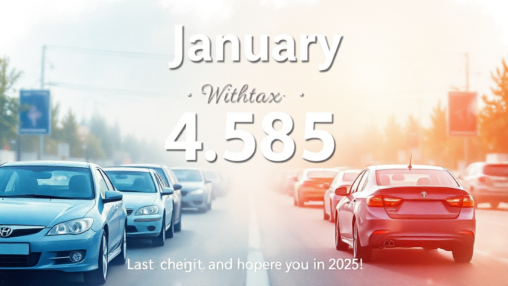 자동차세 연납 할인 제도 (watercolor 스타일)