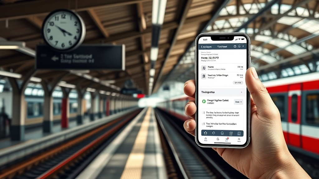 기차표 변경 및 취소 방법 (realistic 스타일)