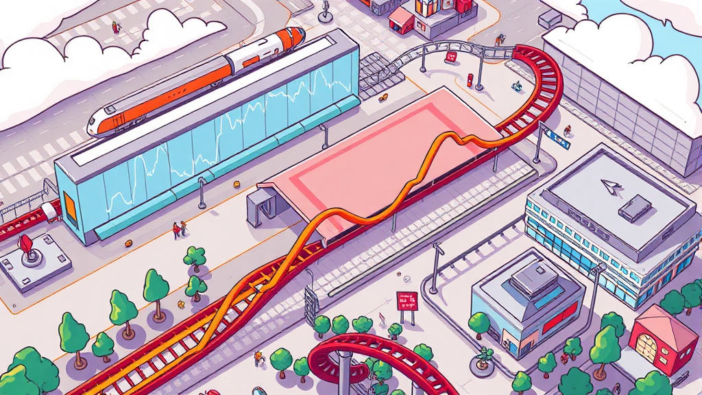 주가 변동, 왜 이렇게 클까? (cartoon 스타일)