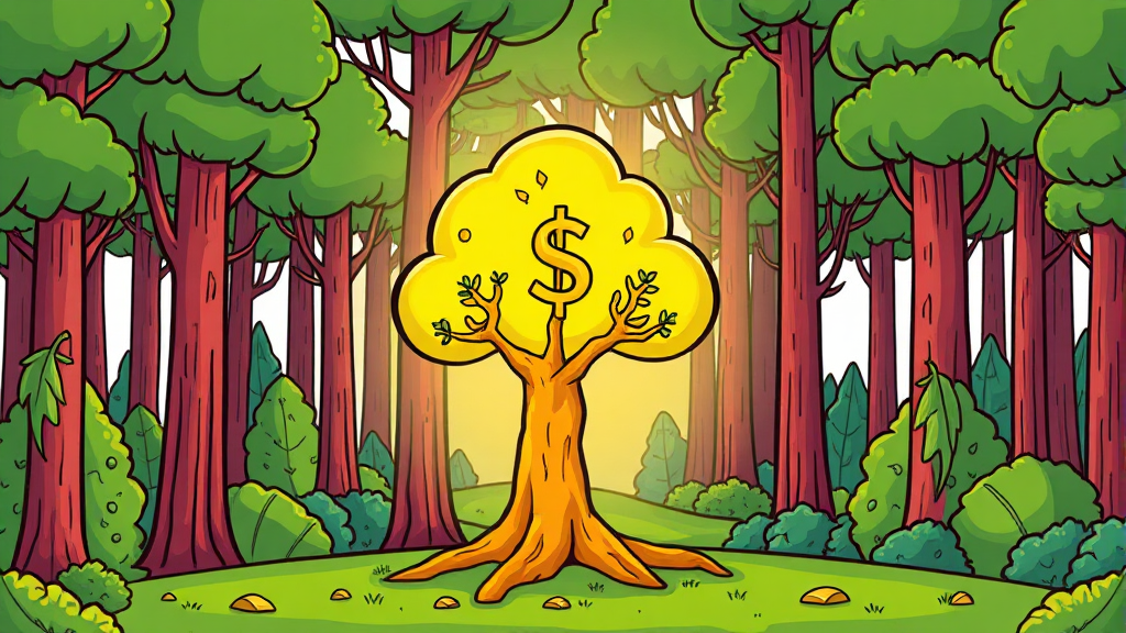 고배당 ETF 활용 전략 (cartoon 스타일)