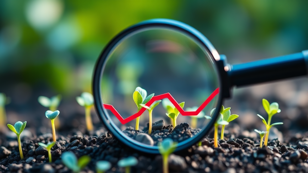 투자 시 유의사항 (realistic 스타일)