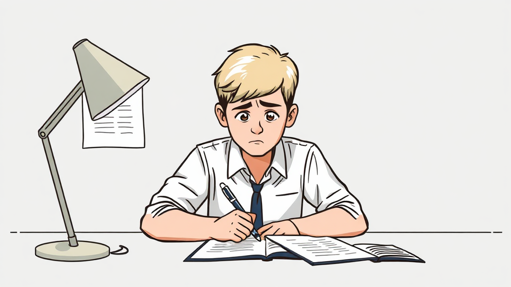 학원 vs 독학: 장단점 비교 (illustration 스타일)