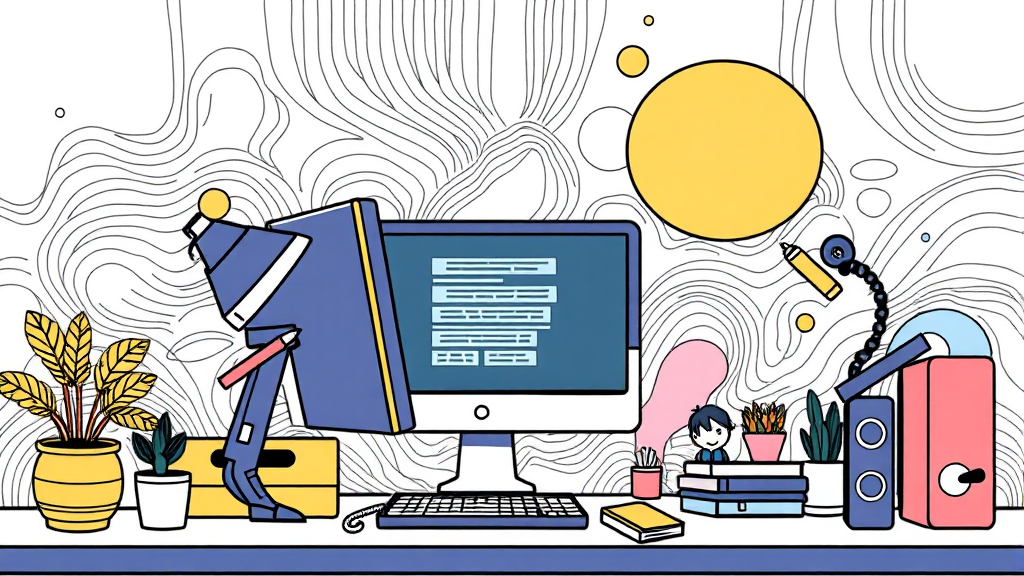 컴활 2급 실기 학원 선택 기준 (illustration 스타일)