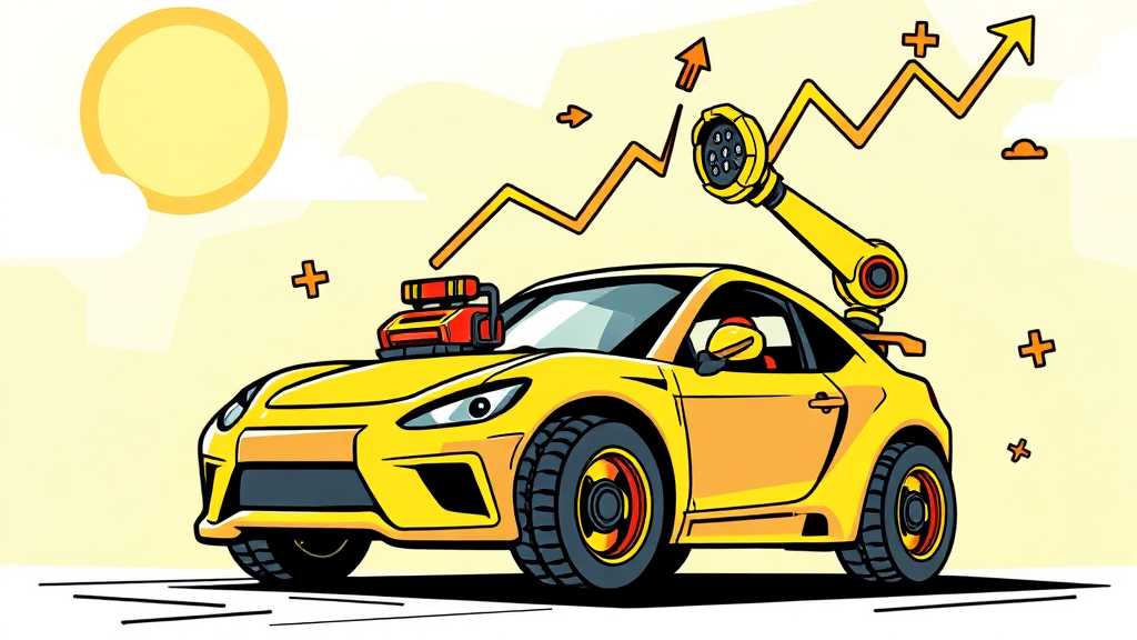 한라캐스트 집중 분석: 주가 급등 배경부터 성장 전략, 투자 유의점까지 3 주가 상승, 왜 이렇게 뜨거울까? (cartoon 스타일)