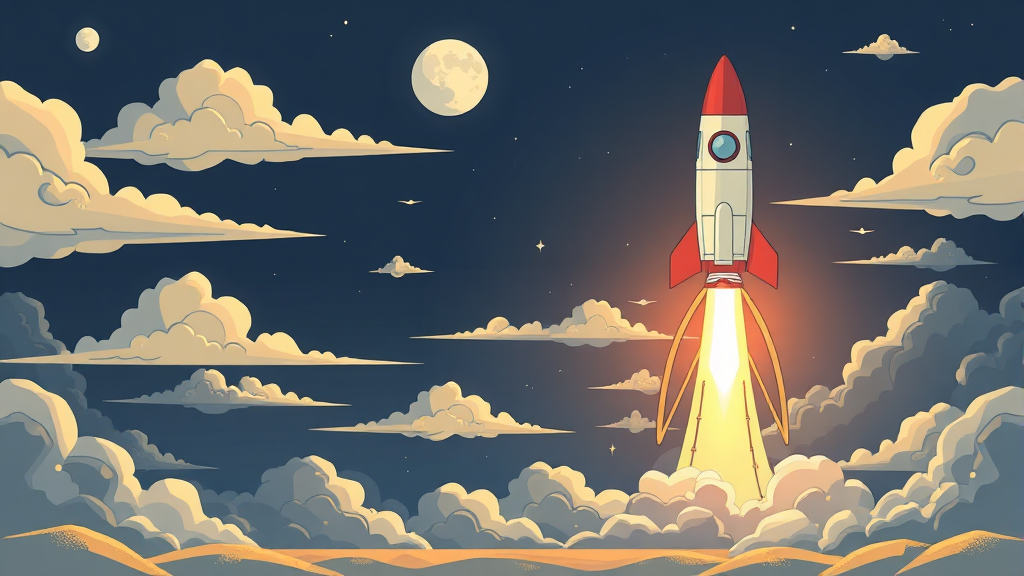 투자 전략 및 시장 대응 (illustration 스타일)