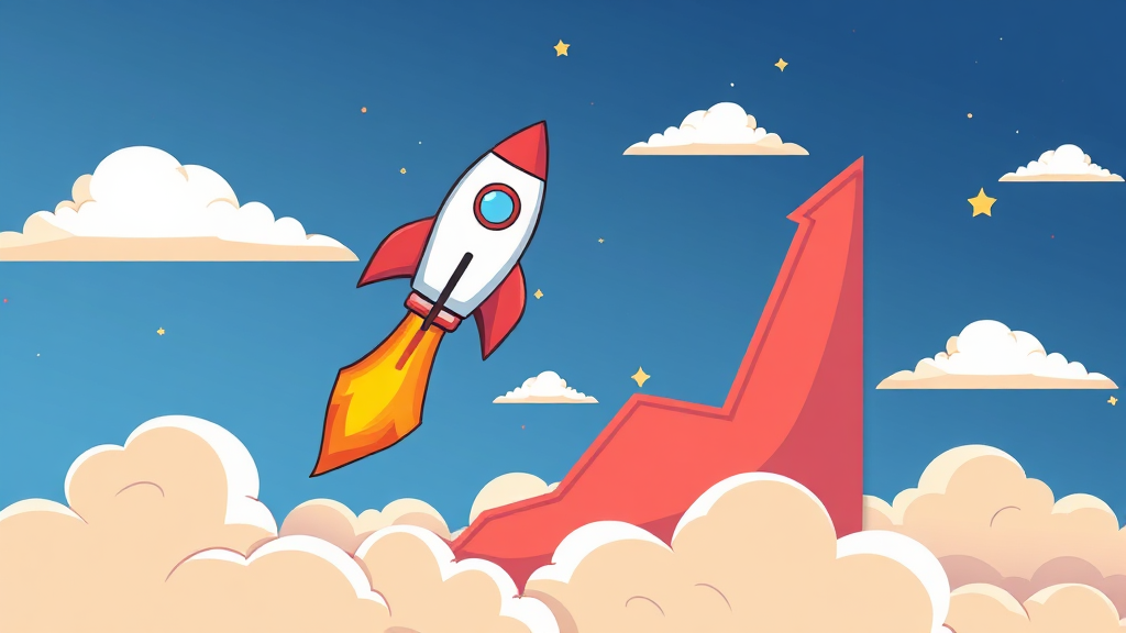 쿠팡 주가, 현재는? (cartoon 스타일)