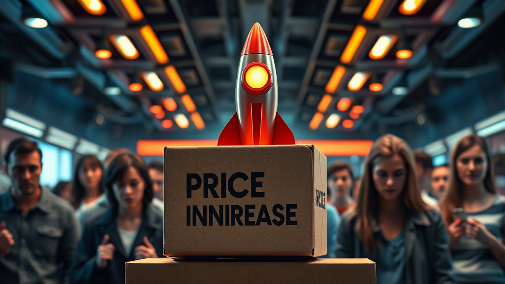 월 회비 인상, 괜찮을까? (realistic 스타일)