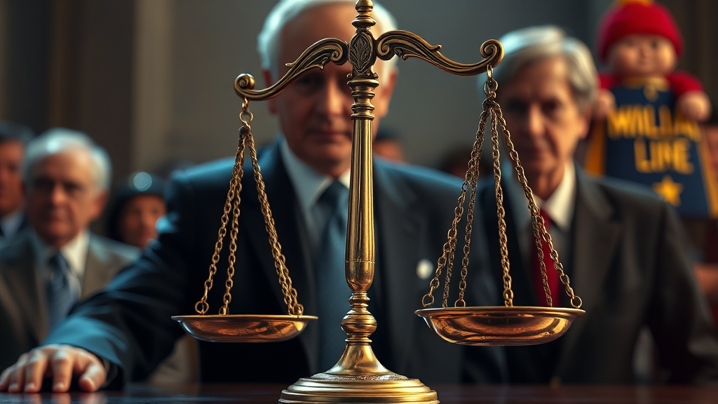 정치권 반응 (realistic 스타일)