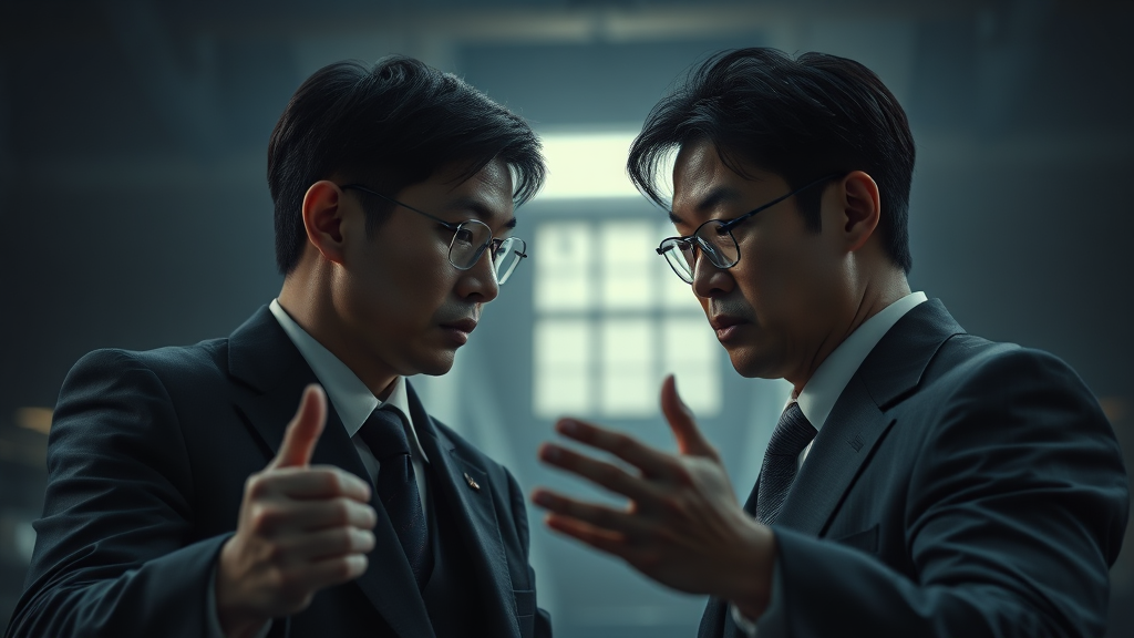 정희원 교수 측 주장 (realistic 스타일)