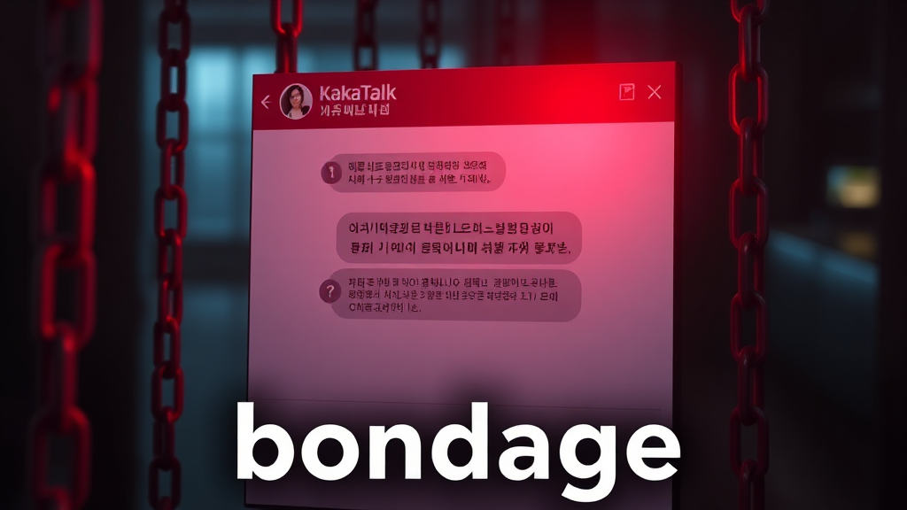 카카오톡 대화 내용 심층 분석 (realistic 스타일)