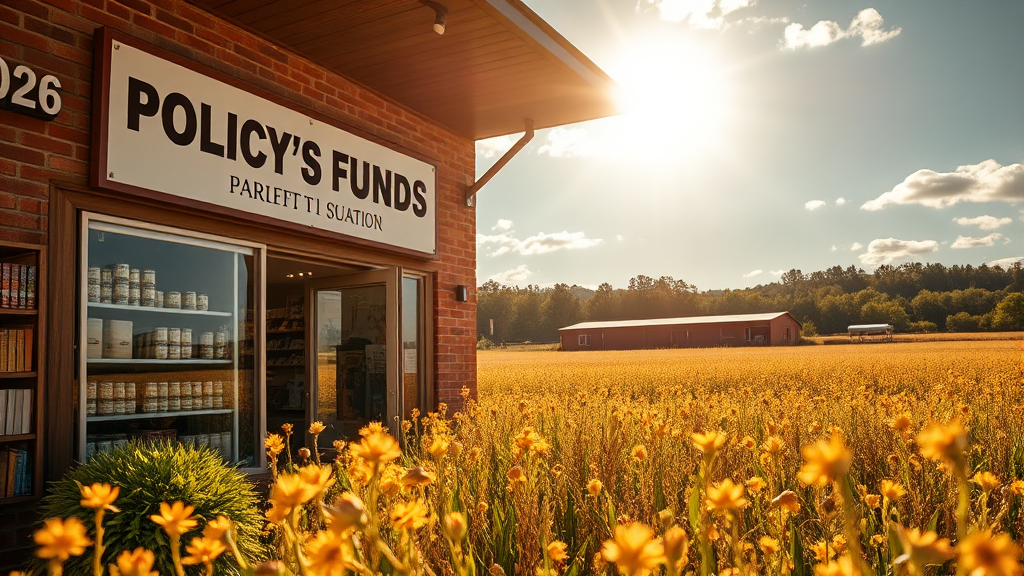 주요 정책자금 종류 활용 (realistic 스타일)