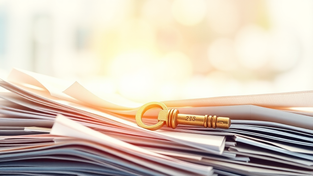 정책자금 신청 절차 서류 (watercolor 스타일)