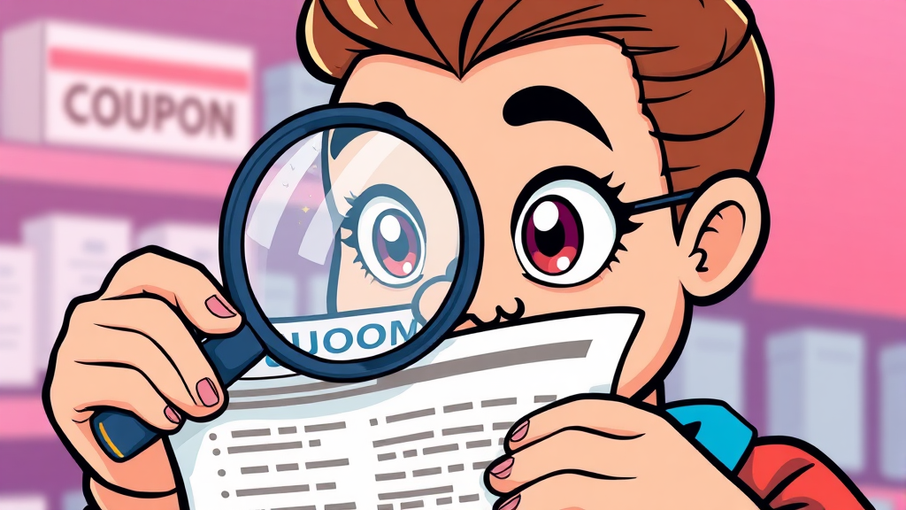 쿠팡 보상 쿠폰, 현명하게 사용하려면 (cartoon 스타일)