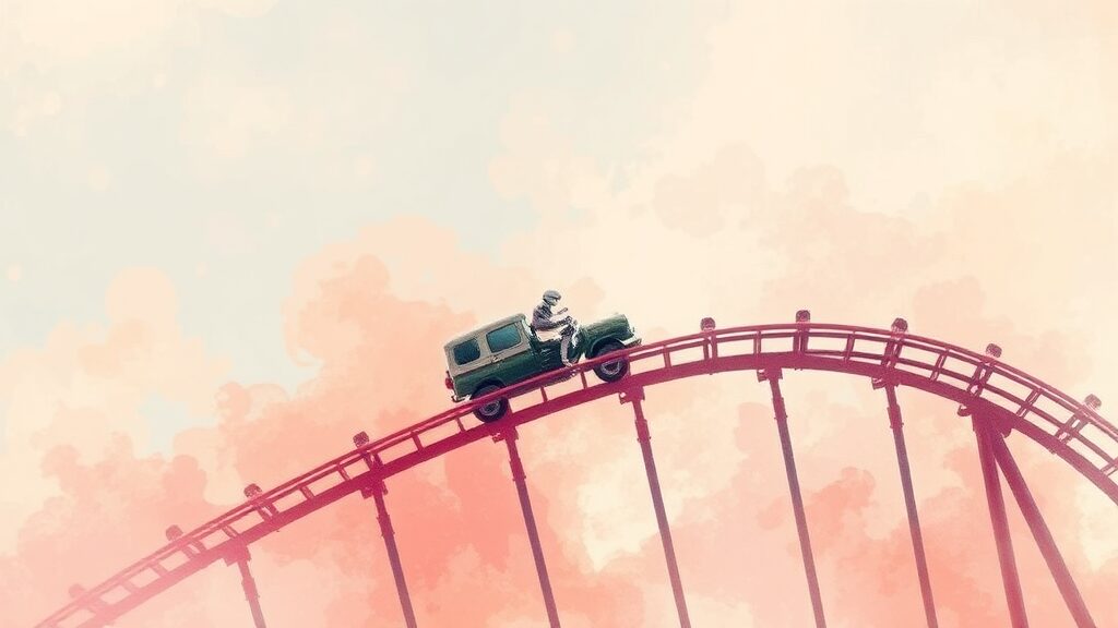 주가 변동 요인 분석 (watercolor 스타일)