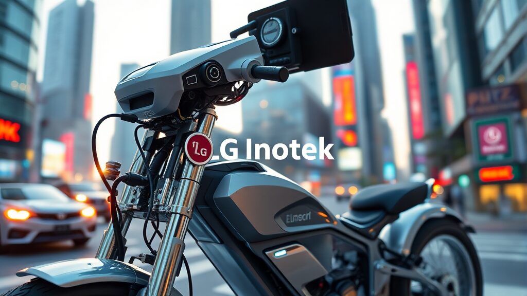 미래 기술 개발 동향 (realistic 스타일)