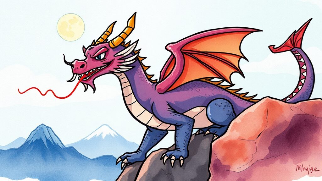 삼재란 무엇일까요? (cartoon 스타일)