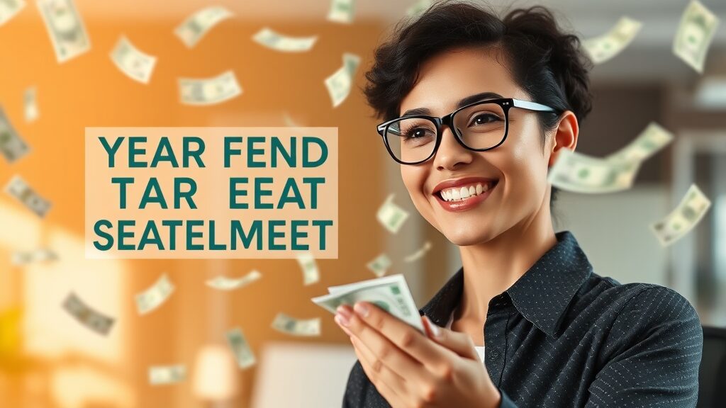 연말정산, 왜 중요할까요? (realistic 스타일)