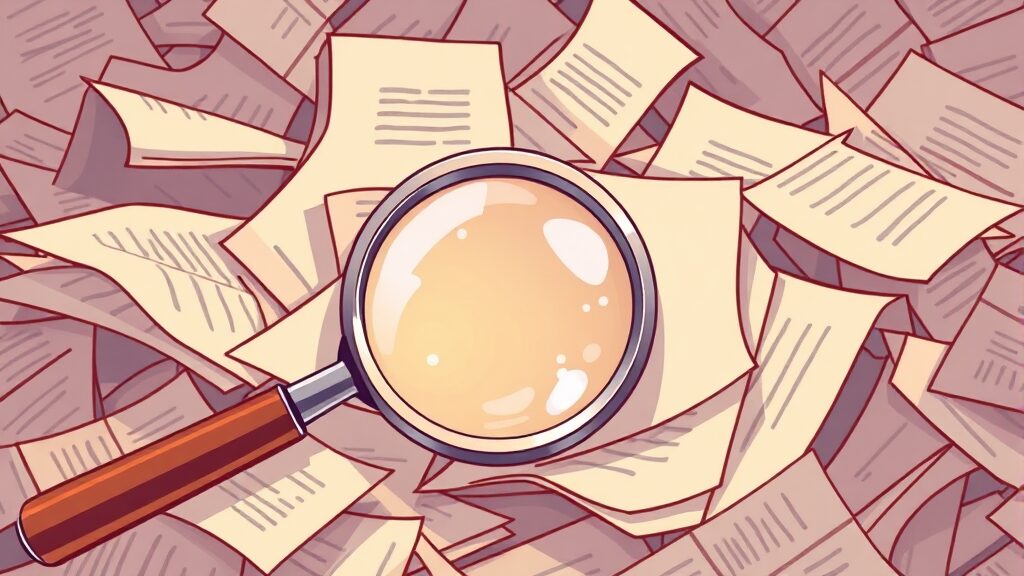 환급 극대화를 위한 준비 서류 및 절차 (illustration 스타일)