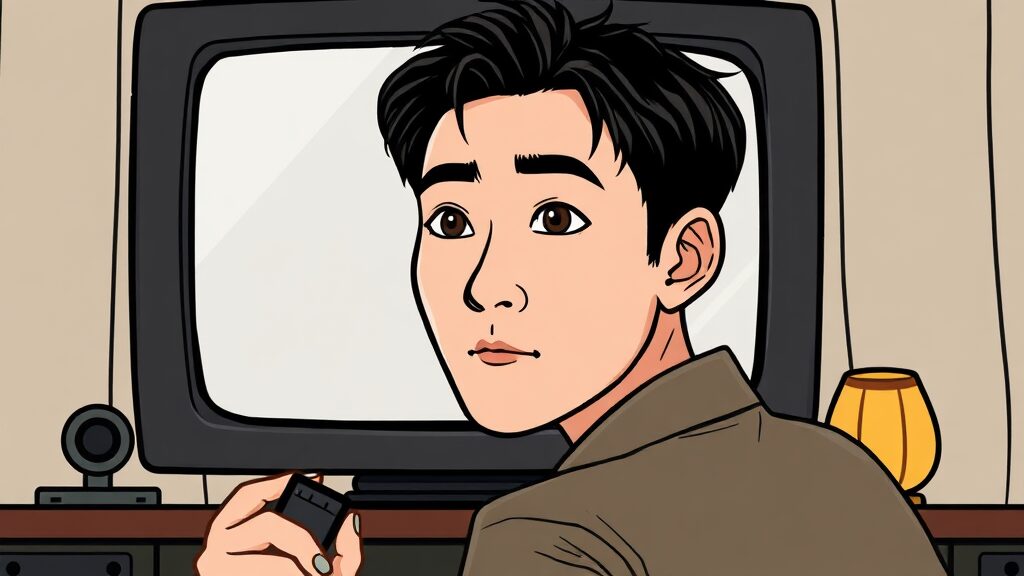 안성기, 한국 영화의 역사 (cartoon 스타일)