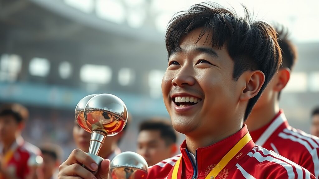 안성기, 빛나는 수상 이력 (realistic 스타일)