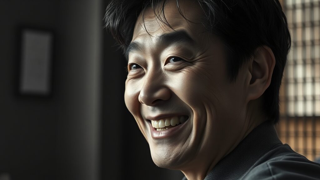 안성기의 투병과 마지막 (realistic 스타일)