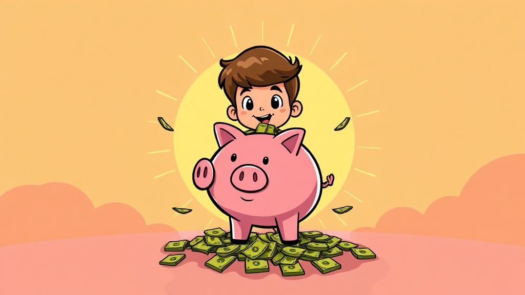 청년미래적금, 무엇이 특별할까? (cartoon 스타일)