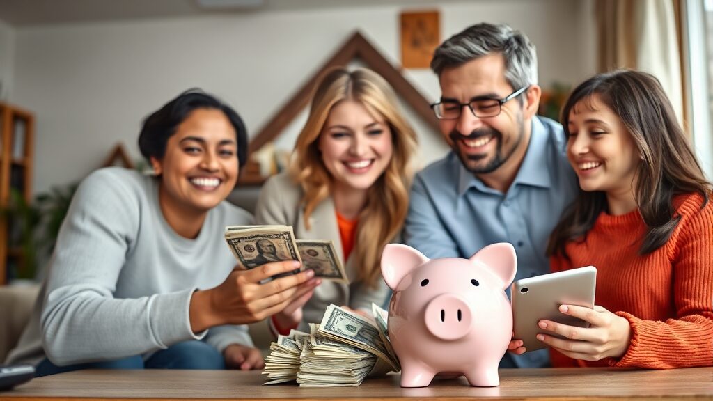 대출 한도 및 금리 완벽 정리 (realistic 스타일)