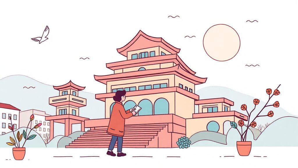 신청 방법: 단계별 가이드 (illustration 스타일)