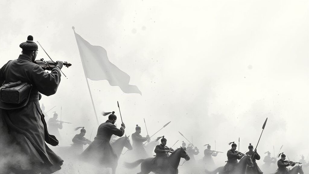 '봉오동의 영웅', 어떤 이야기? (watercolor 스타일)