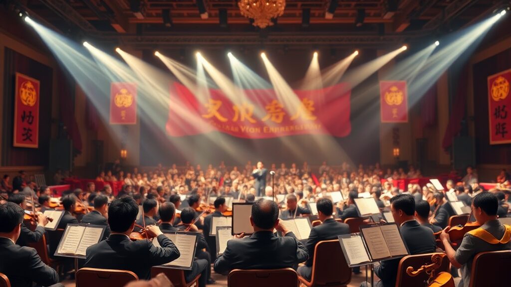 음악회가 남긴 것 (realistic 스타일)