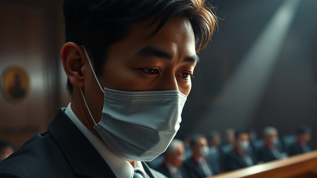 430억 소송, 진실은? (realistic 스타일)