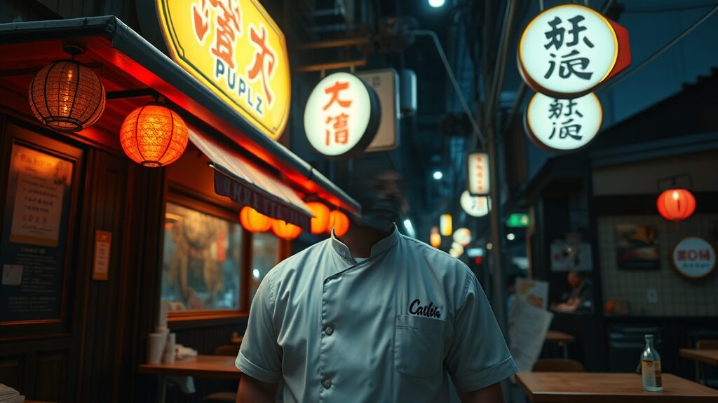 식당 폐업, 새로운 시작 (realistic 스타일)