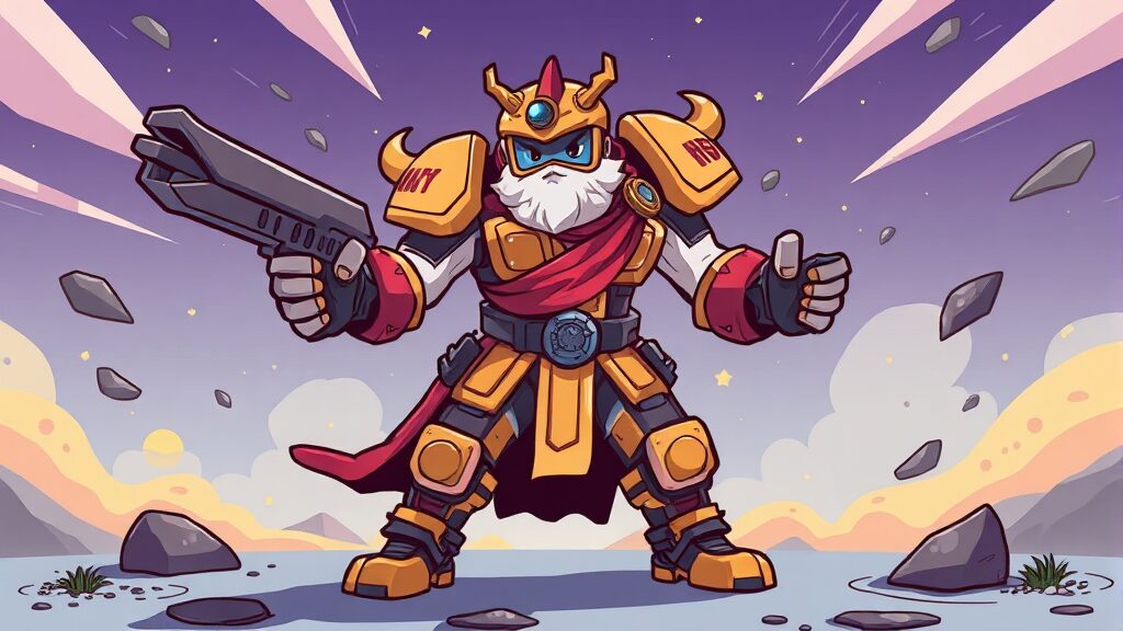 엔씨소프트 집중 분석: 주가, 신작, AI 전략, 투자 리스크 총정리 7 AI 기술 및 사업 전략 (cartoon 스타일)