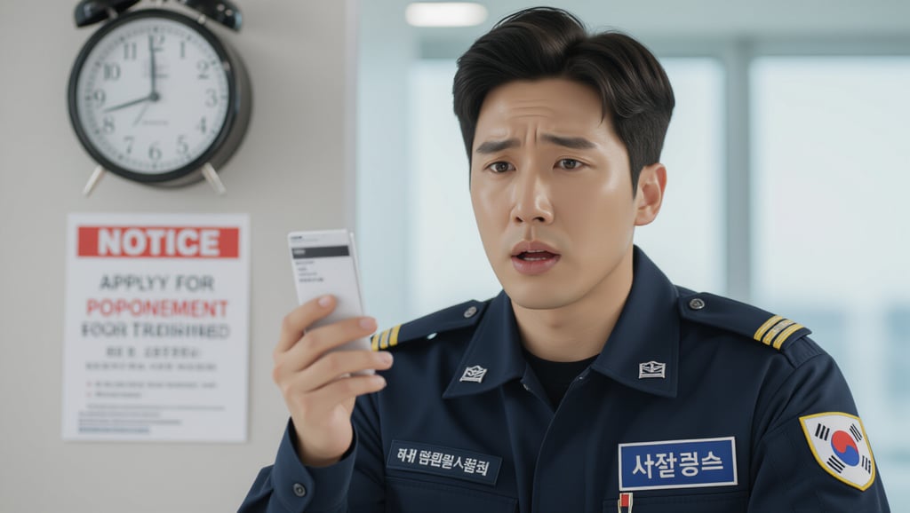 ⚠️ 훈련 불참 시 과태료 및 구제 방안