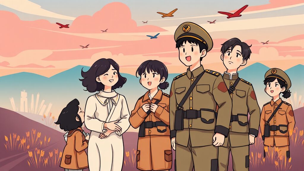 '아리랑' 컴백 배경과 의미 (cartoon 스타일)